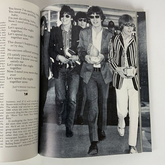 The Rolling Stones Paperback By Robert Palmer Vintage 1983 Rolling Stone Press - Picture 10 of 15
